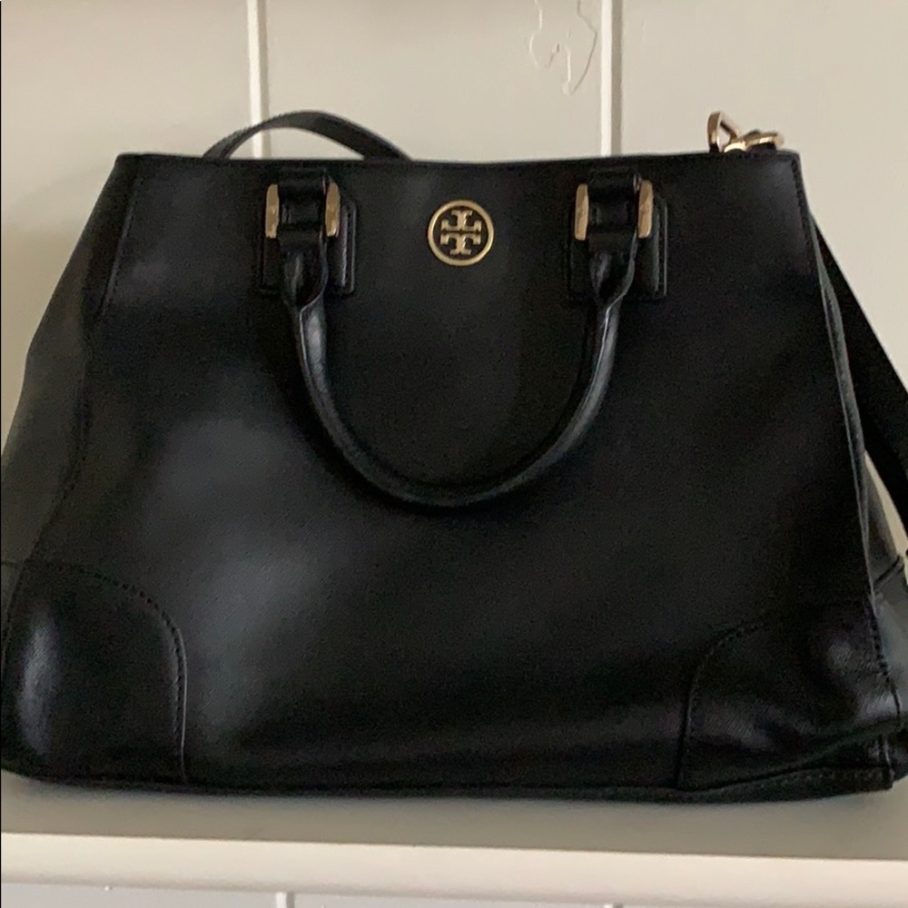 Black Tory Burch shoulder crossbody bag
